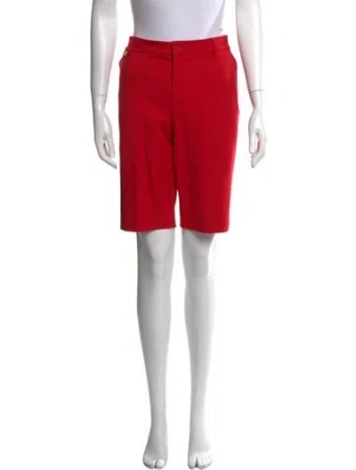 Pre-owned Ralph Lauren Knee-length Shorts In Red