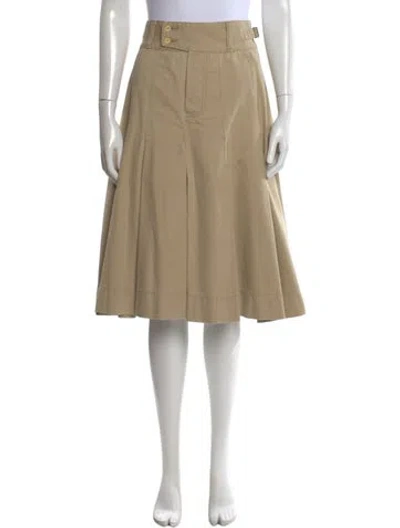 Pre-owned Ralph Lauren Knee-length Skirt In Neutral