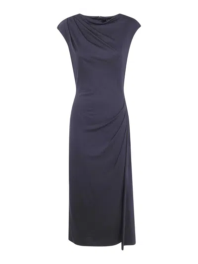 Ralph Lauren Knit Dress In Black