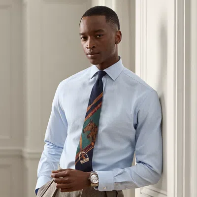 Ralph Lauren Knit Oxford Shirt In Animal Print