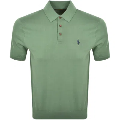 Ralph Lauren Knit Polo T Shirt Green