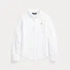 Polo Ralph Lauren Knit Oxford Shirt In White