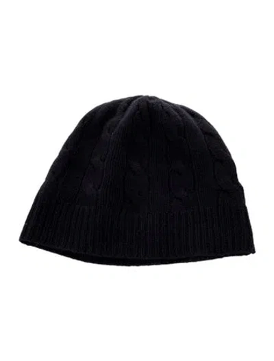 Pre-owned Ralph Lauren Knitted Beanie In Blue