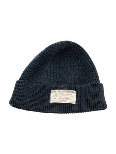 Pre-owned Ralph Lauren Knitted Beanie In Blue