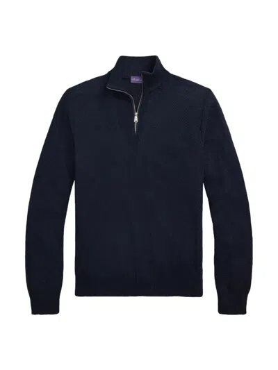 Ralph Lauren Knitted Jumper In Blue