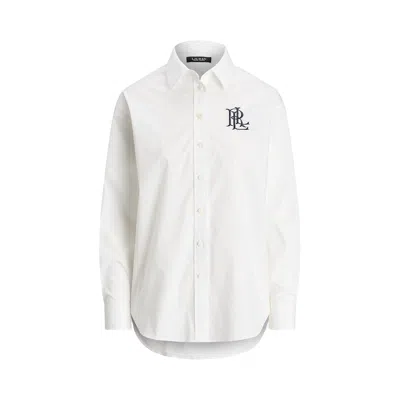 Ralph Lauren Kotta Long Sleeve Button Front Shirt In Weiss 1