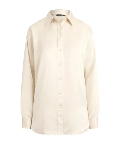 Ralph Lauren Kotta Satin-finish Shirt In White