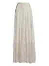 Ralph Lauren Cotton-silk Malti Skirt In White
