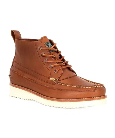 Polo Ralph Lauren Laced Short Boots In Brown