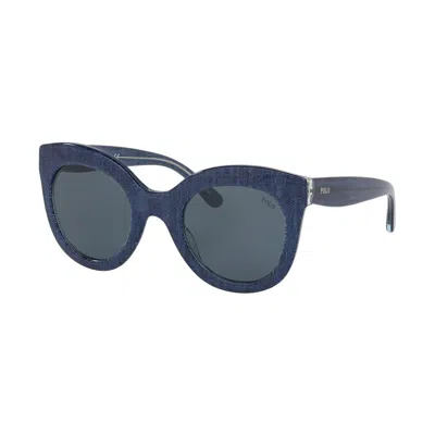 Ralph Lauren Ladies' Sunglasses  Ph4148-578787  49 Mm Gbby2 In Blue