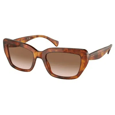 Ralph Lauren Ladies' Sunglasses  Ra 5292 Gbby2 In Animal Print