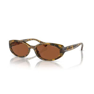 Ralph Lauren Ladies' Sunglasses  Ra 5306u Gbby2 In Brown