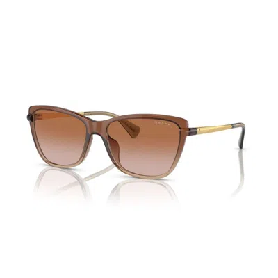 Ralph Lauren Ladies' Sunglasses  Ra 5308u Gbby2 In Brown