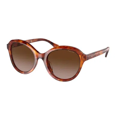 Ralph Lauren Ladies' Sunglasses  Ra5286u-601113  52 Mm Gbby2 In Brown