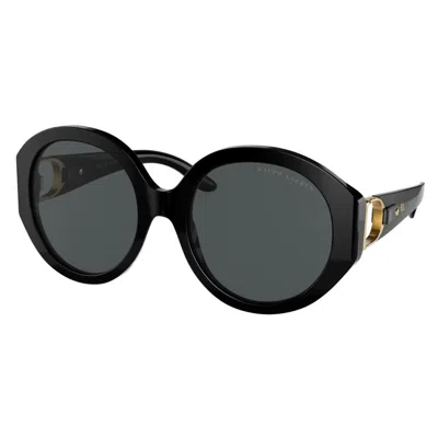 Ralph Lauren Ladies' Sunglasses  Rl 8188q Gbby2 In Black