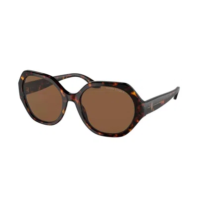 Ralph Lauren Ladies' Sunglasses  Rl 8208 Gbby2 In Brown
