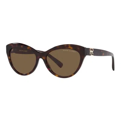 Ralph Lauren Ladies' Sunglasses  Rl 8213 Gbby2 In Brown