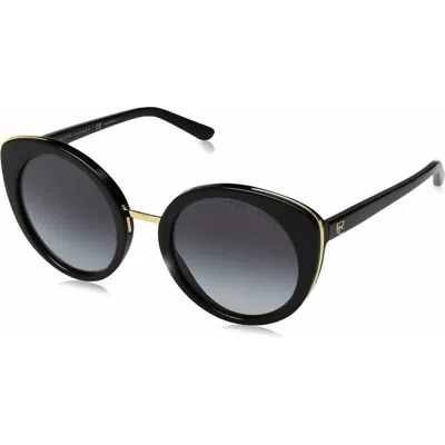 Ralph Lauren Ladies' Sunglasses  Rl8165-50018g  52 Mm Gbby2 In Black
