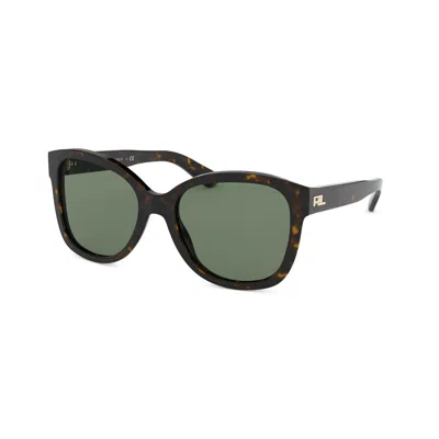 Polo Ralph Lauren Ladies' Sunglasses Ralph Lauren Rl8180-500371  54 Mm Gbby2 In Green