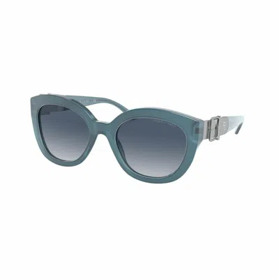Ralph Lauren Ladies' Sunglasses  Rl8185-53774l54  52 Mm Gbby2 In Blue