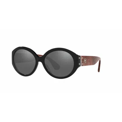 Ralph Lauren Ladies' Sunglasses  Rl8191-53986g  55 Mm Gbby2 In Black