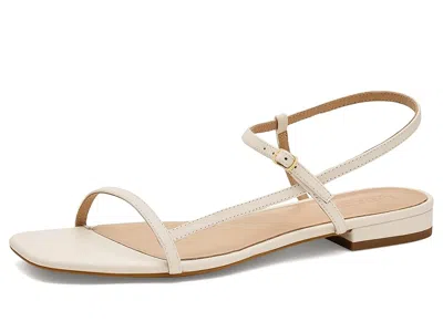 Ralph Lauren Lainee Nappa Leather Sandals In White