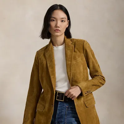 Ralph Lauren Lamb-suede Blazer