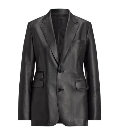 RALPH LAUREN LAMBSKIN ELI JACKET