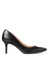 Ralph Lauren Lanette Womens Padded Insole Dressy Pointed Toe Heels In Black