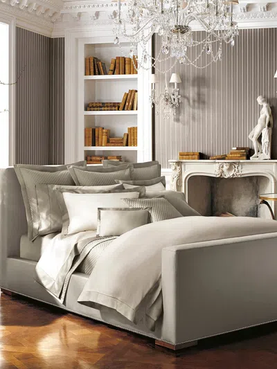 Ralph Lauren Langdon Duvet Cover In Sil - Silver