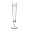 Polo Ralph Lauren Langley Champagne Flute In Clear