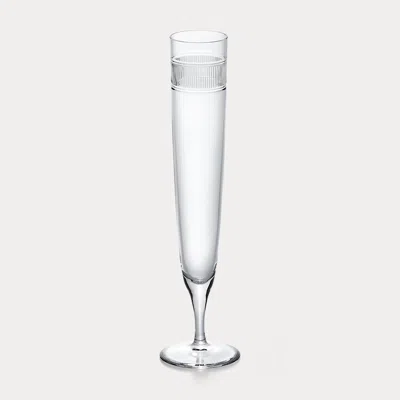 Ralph Lauren Langley Champagne Flute In Grey