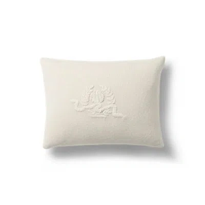 Ralph Lauren Lara Knit Pillow In True Cream