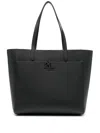 Ralph Lauren Large Cameryn Tote Bag In Black