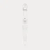 Polo Ralph Lauren Large Stirrup Caiman Watch Strap In White