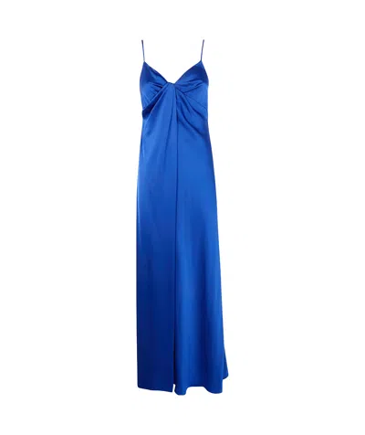 Ralph Lauren Maxi Dress In Blue