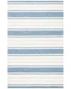 Ralph Lauren Lauren  Ballast Stripe Hand Tufted Rug In Blue