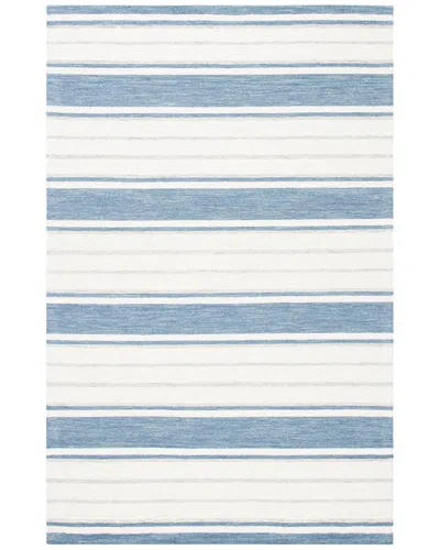 Ralph Lauren Lauren  Ballast Stripe Hand Tufted Rug In Blue