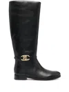 Ralph Lauren Bridgette Boots Tall Boot In Black