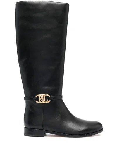Ralph Lauren Lauren  Bridgette Boots Tall Boot In Black