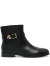 Ralph Lauren Lauren  Brooke Boots Bootie In Black