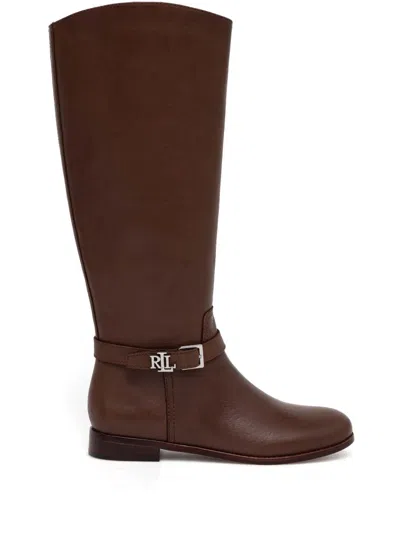 Ralph Lauren Lauren  Brooke Tall Boots Tall Boot In Brown