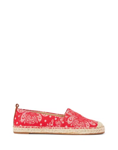 Ralph Lauren Lauren  Espadrilles In Red