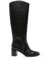 Ralph Lauren "charly" Tall Boots In Black