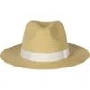 Ralph Lauren Packable Classic Fedora Hat In Brown