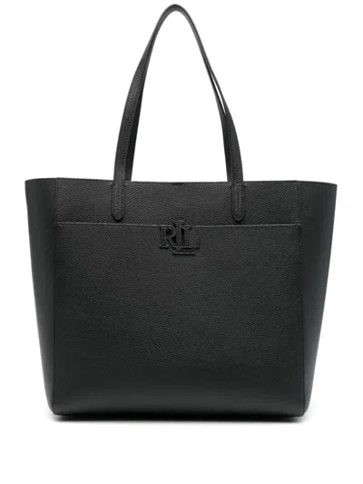 Ralph Lauren Lauren  Cmryn Lg Tt Tote Large In Black