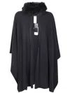 Ralph Lauren Emporio Armani Cotton Caban Coat In Black