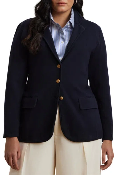 Ralph Lauren Lauren  Combed Cotton Blazer
