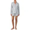 Ralph Lauren Lauren  Cotton Blend Pajamas In Blue