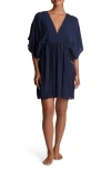 Ralph Lauren Lauren  Crinkled Cover-up Tunic